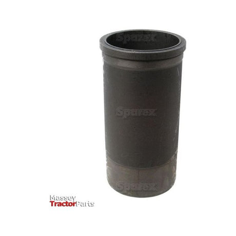 Piston Liner (Finished) - Sparex Part No. S.52613, cylindrical and black with a 98mm bore and a height of 221.5mm, set against a white background and showcasing the "Massey Tractor Parts" logo in the corner.