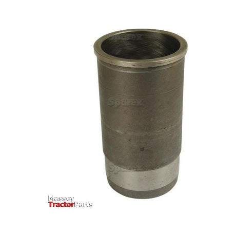 A finished piston liner, part number S.57618 from Sparex, featuring a cylindrical metal design with a broader top edge and a slightly narrower base. The logo "Massey Tractor Parts" is partially visible in the bottom left corner, suggesting its compatibility with Case IH machinery.