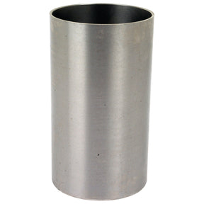 A cylindrical metal pipe with a smooth, gray surface stands vertically, echoing the precision of the Sparex Piston Liner (Semi Finished) | Part No. S.59188. The hollow interior evokes the design standards seen in Universal Tractors.
