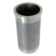 The Sparex Piston Liner (Finished) - S.65957 is a metal cylindrical object with a smooth, reflective surface that is open at one end and resembles a perfectly machined liner.