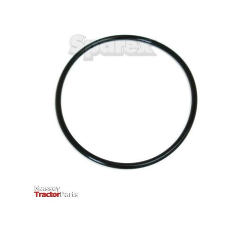 A black circular liner seal featuring the "Sparex" logo and partially visible text "Massey Tractor Parts" in the background, perfect for use as a reliable seal, identified by Sparex Part No. S.66045.