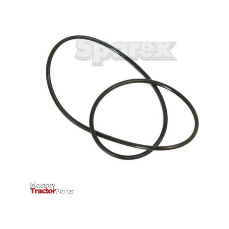 Two Sparex Part No. S.66048 rubber liner seals on a white background with the text "Sparex" and "Massey Tractor Parts" are ideal for creating an effective seal for Ford / New Holland machinery.