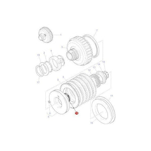 Piston Ring - 3699909M1 - Massey Tractor Parts