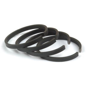 Four black Hydraulic Piston Rings by Sparex, each 26mm in diameter (Sparex Part No. S.3354), arranged in a slightly overlapping manner on a white background.
