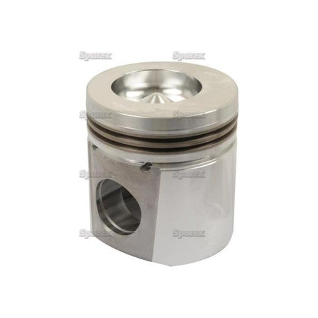 A metallic engine piston with grooves and holes, faintly displaying the brand name "Sparex" on the side. This Piston (Standard) - S.30068 is suitable for various automotive applications.