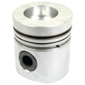 A Standard Sparex Piston (S.57626) featuring three grooves near the top, an Al-Fin Ring Groove, and a hole on the side.
