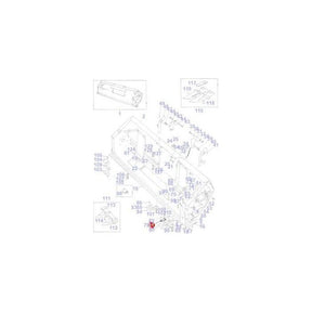 Plate Finger - 789351M1 - Massey Tractor Parts