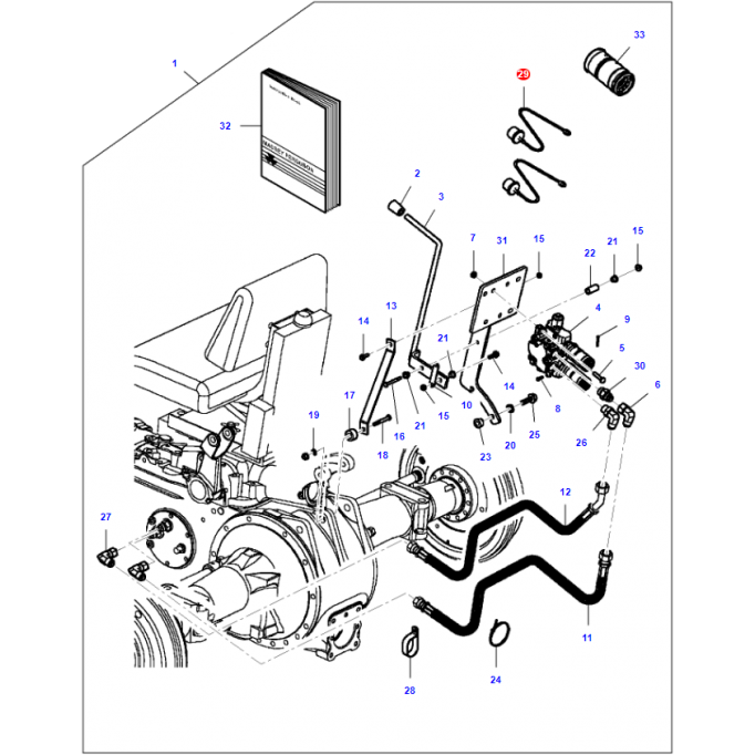 Plug - 4352104M1 - Massey Tractor Parts