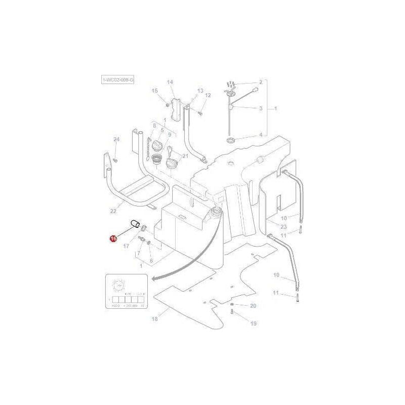 Massey Ferguson Plug Fuel Tank - 4275805M1 | OEM | Massey Ferguson parts | Caps-Massey Ferguson-Engine & Filters,Engine Parts,Farming Parts,Filler Caps,Fluid & Fuel Delivery & Storage,Fuel Delivery Parts,Fuel Tank,Fuel Tanks,Tractor Parts,Water Extractors,Workshop & Merchandising,Workshop Consumables