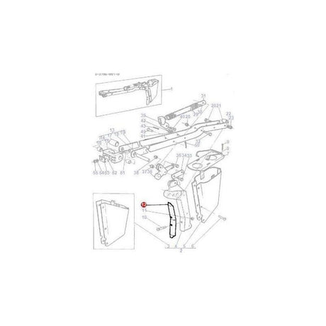 Massey Ferguson Point Coulter - 877092M1 | OEM | Massey Ferguson parts | Coulter-Massey Ferguson-Coulter,Farming Parts,Machinery,Machinery Parts,Seed Drill,Tillage,Tractor Parts