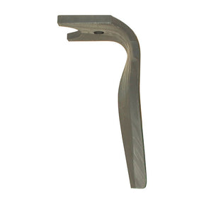 The Sparex Power Harrow Blade 120x16x315mm LH, featuring a curved design with 19mm hole diameter centers, is an easy-fit replacement for Kuhn power harrow blades, fitting as K2500090 (Sparex Part No. S.59712).