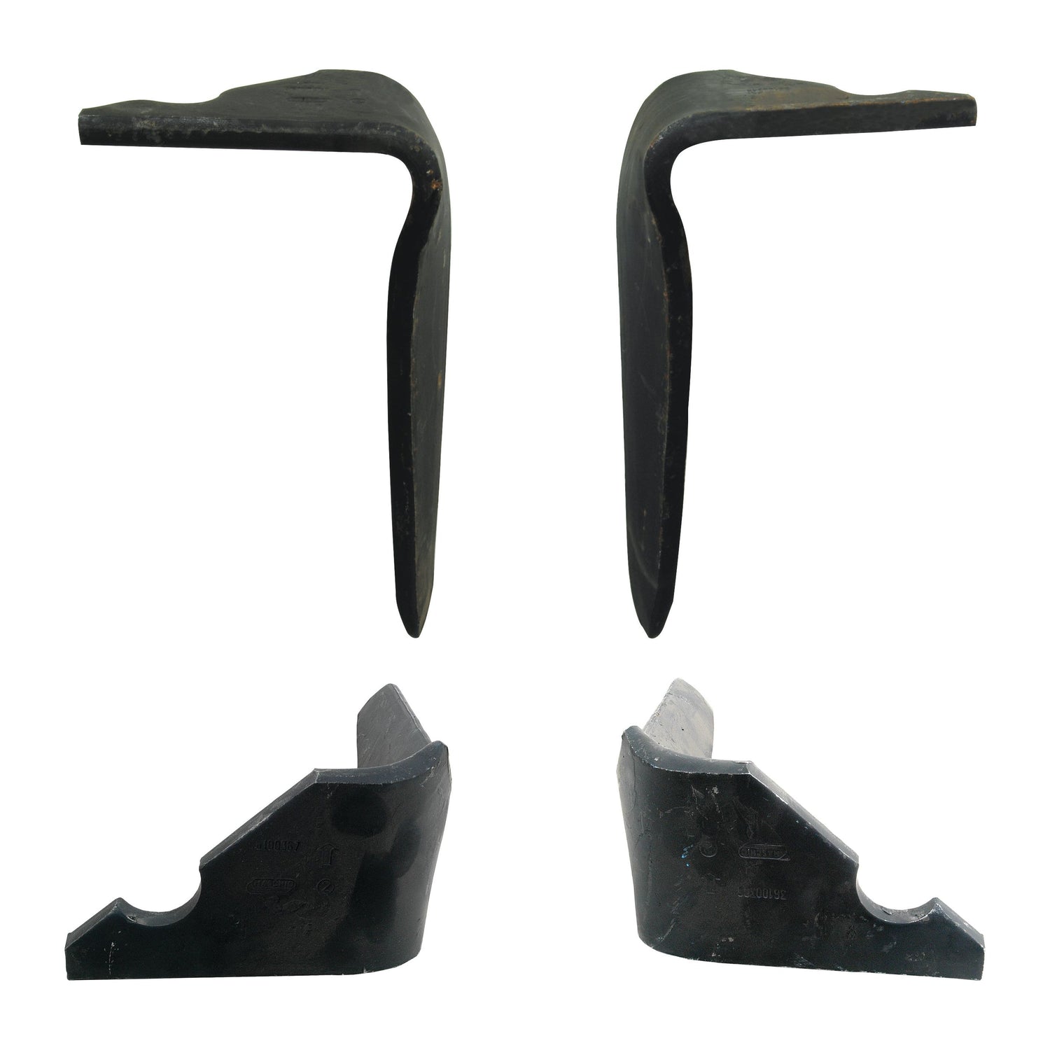 Power Harrow Blade 139x16x320mm RH & LH. Hole centres: mm. Hole⌀ mm. Replacement forMaschio.
 - S.79792 - Massey Tractor Parts