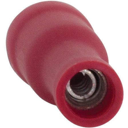 Pre Insulated Bullet Terminal,  - Female, 4.0mm, Red (0.5 - 1.5mm)
 - S.12410 - Farming Parts