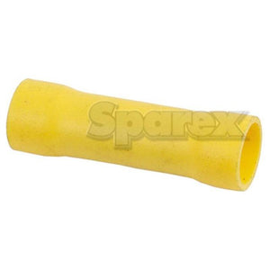 Pre Insulated Inline Terminal, Standard Grip, 5.0mm, Yellow (4.0 - 6.0mm)
 - S.12417 - Farming Parts