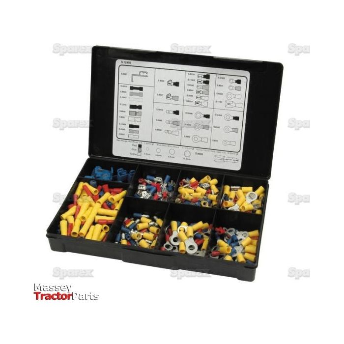 Pre Insulated Terminal Kit, Standard Grip Assorted (Handipak 380 pcs.)
 - S.12419 - Farming Parts