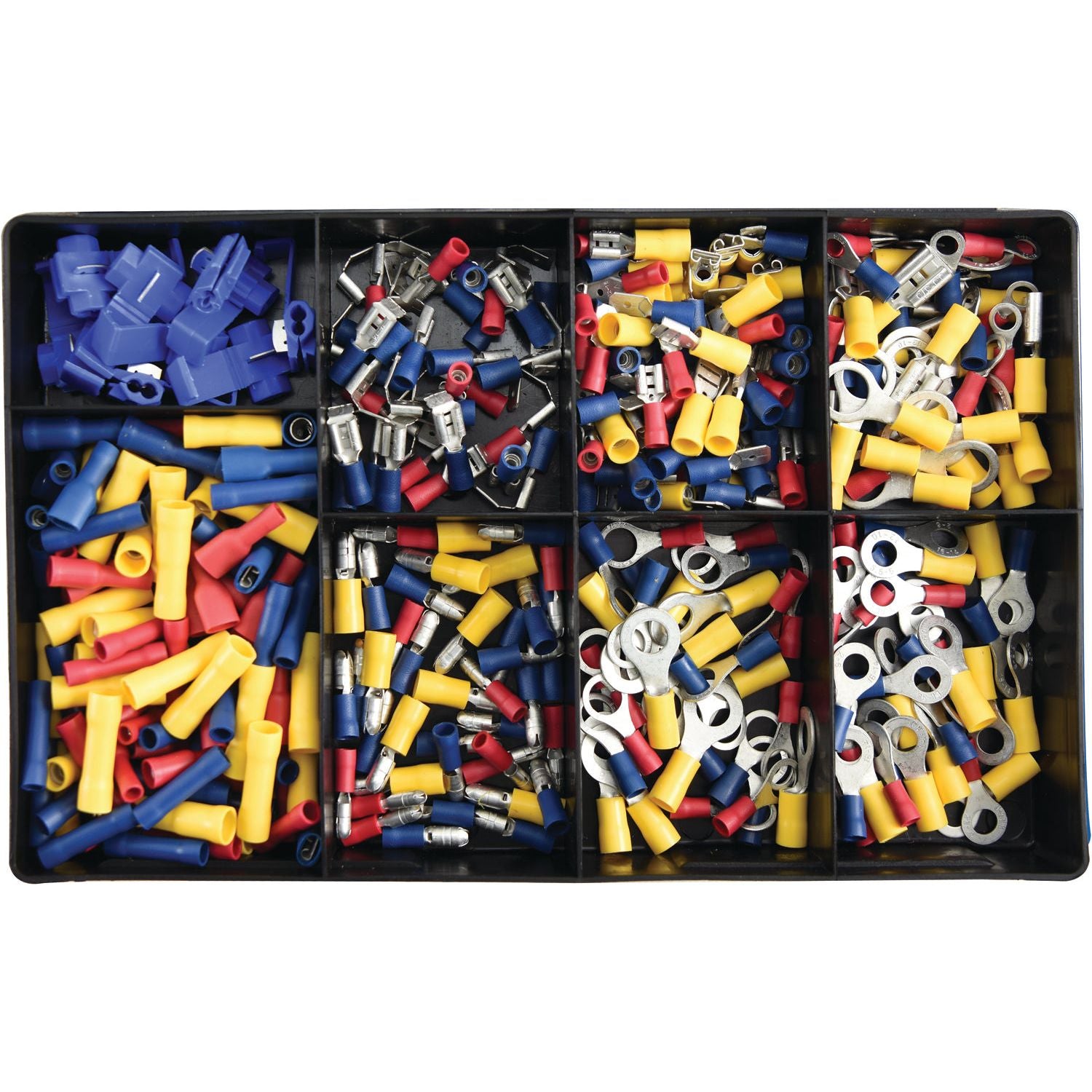 Pre Insulated Terminal Kit, Standard Grip Assorted (Handipak 380 pcs.)
 - S.12419 - Farming Parts