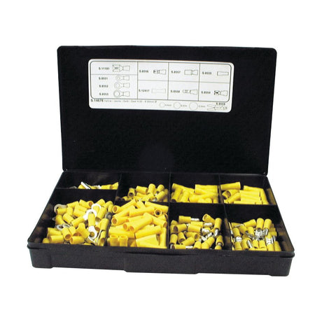 Pre Insulated Terminal Kit, Standard Grip Yellow (Handipak 270 pcs.)
 - S.14676 - Farming Parts
