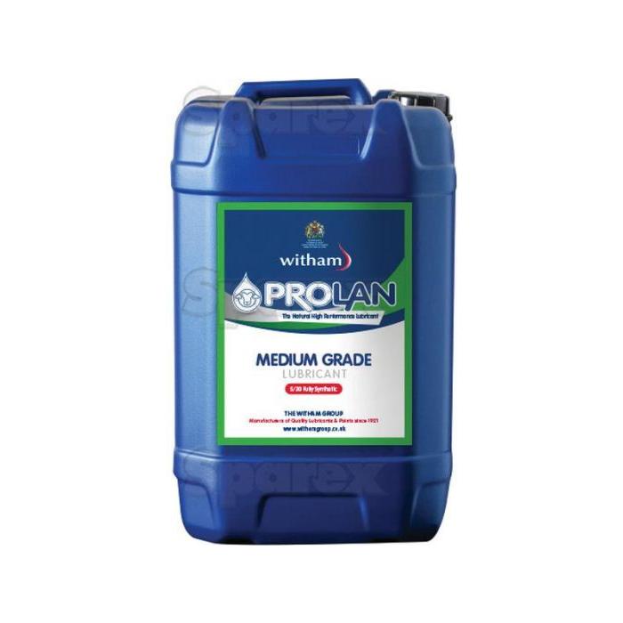 A blue container labeled "ProLan Enduro Rust Protection" with a capacity of 25 liters from the brand Sparex. The label includes brand logos and descriptive text, highlighting its rust protection properties and environmentally friendly formulation.