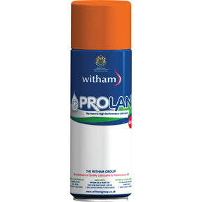 A 400ml can of Sparex ProLan Enduro Rust Protection Grade lubricant, identified as Sparex Part No. S.119781, featuring a blue cap, white lower section, and red accent near the bottom. The label includes the product name and Heavy Oil Grade details.