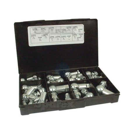 RH and LH CS Type Ball Joints & Security Clips Din 71802.  (44 pcs. Handipak)
 - S.13069 - Farming Parts