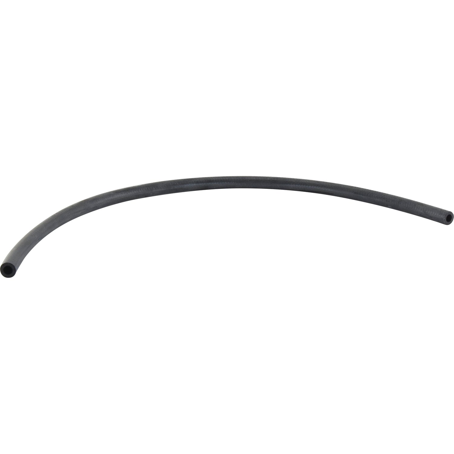 A black, slightly curved flexible rubber hose against a white background, reminiscent of the high-quality Radiator Hose (Sparex Part No. S.140982) from Sparex spare parts.