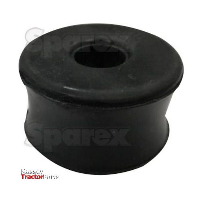 A cylindrical black rubber radiator pad with a hollow center, branded with "Sparex" and part number S.140984, suitable for International Harvester models.
