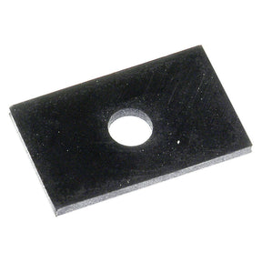A rectangular black radiator pad from Sparex (Part No. S.42731), featuring a circular hole in the center.