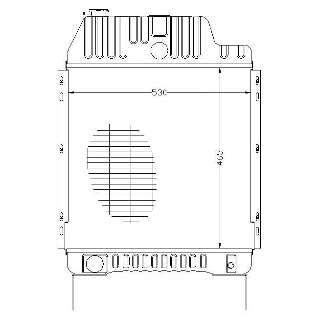 Radiator
 - S.73831 - Massey Tractor Parts