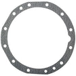 A round, flat, gray gasket with multiple equally spaced holes around its perimeter, perfect for use as a Sparex Rear Axle Housing Gasket (Part No. S.72509) in John Deere machinery.