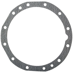 A round, flat, gray gasket with multiple equally spaced holes around its perimeter, perfect for use as a Sparex Rear Axle Housing Gasket (Part No. S.72509) in John Deere machinery.