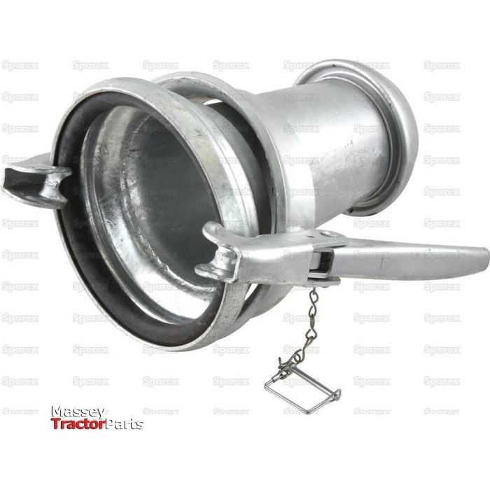 Reducer Female / Male - 8 to 6'' (216-159mm) (Galvanised) - S.136622 - Farming Parts