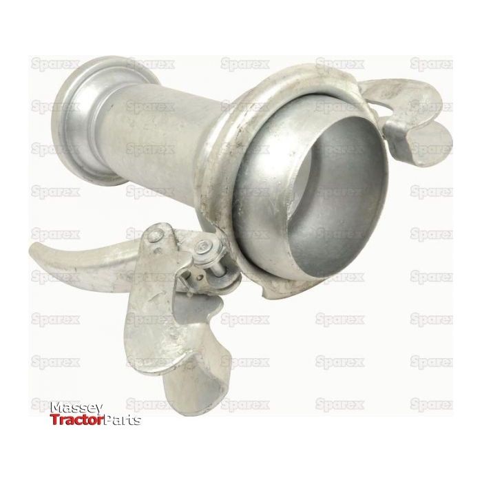 Reducer Male / Female - 4 to 5'' (108-133mm) (Galvanised) - S.59453 - Farming Parts