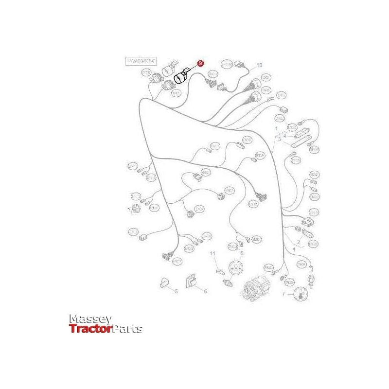 Massey Ferguson Relay 12v - 50amp - 3779879M1 | OEM | Massey Ferguson parts | Relay & Flasher Units-Massey Ferguson-Farming Parts,Fuses & Relays,Lighting & Electrical Accessories,Relays & Trailer Indicator Units,Tractor Parts,Vehicle Electrics