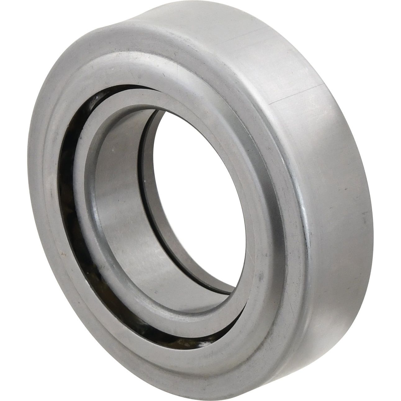 The Sparex Clutch Release Bearing - S.73753 by Sparex is a cylindrical metal ball bearing with a 60mm inner diameter, featuring an inner and outer ring, ideal for use as a clutch release bearing.