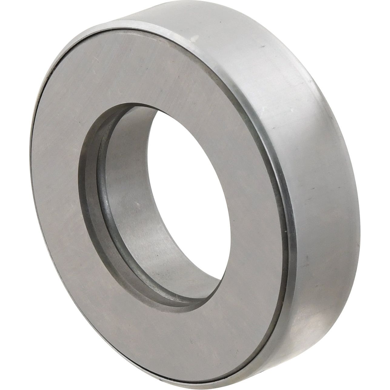 Image of a gray, circular metal bearing with an inner and outer ring, known as the Sparex Clutch Release Bearing - S.73753 by Sparex, featuring a 60mm inner diameter.