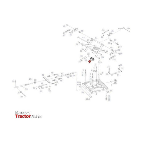 Massey Ferguson Release Plate - F275500030100 | OEM | Massey Ferguson parts | Mounting Brackets-Massey Ferguson-Cabin & Body Panels,Farming Parts,Seat Components,Seats & Covers,Tractor Parts