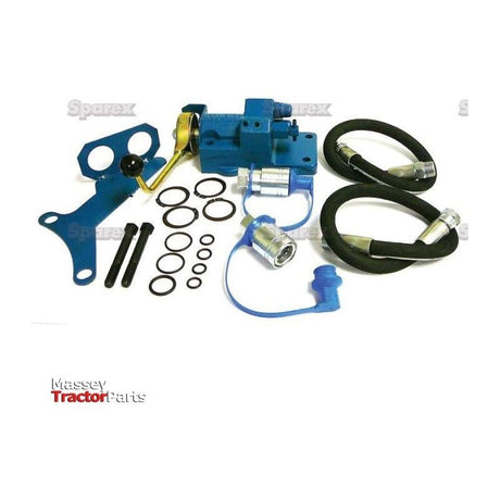 Various components of a Remote Hydraulic Control Kit, including hoses, bolts, O-rings, and metal parts arranged on a white background. The brand name "Sparex" is visible in the bottom left corner, with compatibility for Ford clearly indicated. The product is identified as Sparex Part No. S.68981.