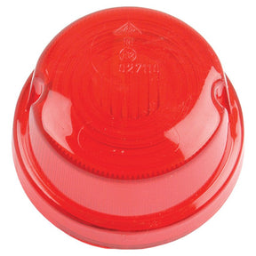 The Sparex Replacement Lens (Part No. S.56173) for the S.56030 model is a red circular cover made from polycarbonate, boasting a textured surface with notches around the edge.