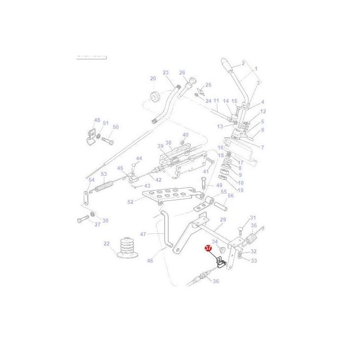 Retaining Clip - 1694080M1 - Massey Tractor Parts