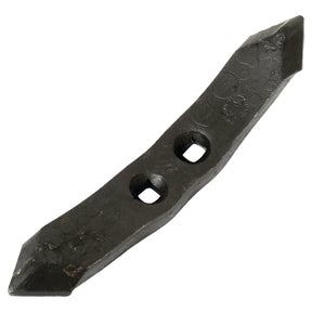 A Sparex Reversible Point with dimensions 270x40x16mm, featuring two square holes with 45mm centers and pointed ends, ideal for heavy-duty tasks on universal tractors. Part No. S.79371 (To fit as: 4572431).