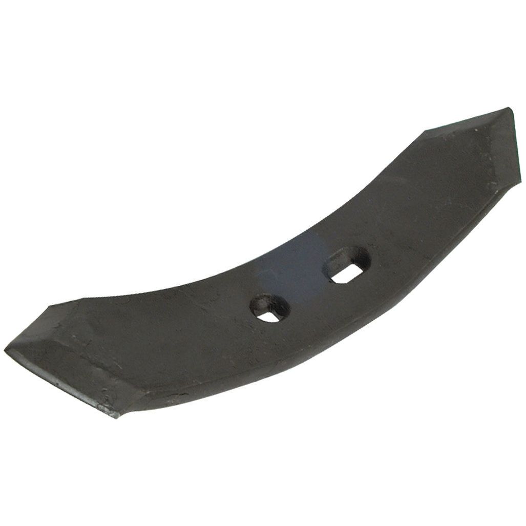 A Sparex Reversible Point, measuring 335x75x13mm with two rectangular center holes spaced 55/60mm apart and featuring pointed ends, designed for Universal Tractors (Part No. S.77178 | To fit as: 0136702).