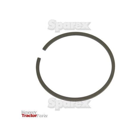 A cast iron split ring with the Sparex logo and Massey Tractor Parts logos in the background, showcasing genuine Massey Ferguson quality. (Sparex Part No.S.41472)