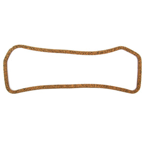Introducing the Sparex Rocker Cover Gasket - 3 Cyl. (Part No. S.40630), a flat, rectangular cork gasket with rounded corners and a slightly irregular shape, ideal for use with Perkins Engine components.