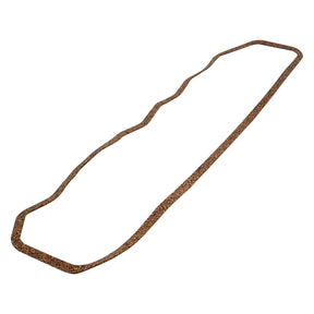 Thin, snake-like patterned Sparex Rocker Cover Gasket - 3 Cyl. (Part No. S.57684) with a leopard print design, arranged in a zigzag shape on a white cork material background.