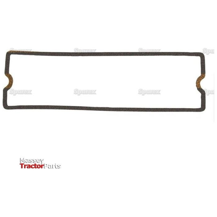 Rocker Cover Gasket for Massey Ferguson tractor parts, featuring visible "Sparex" and "Massey Tractor Parts" logos. This essential component, known as the Sparex Rocker Cover Gasket - 4 Cyl., is compatible with Perkins engine models, ensuring reliability and durability.