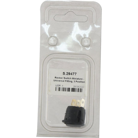 Rocker Switch Miniature - Universal Fitting, 3 Position (On/Off/On)
 - S.29477 - Farming Parts