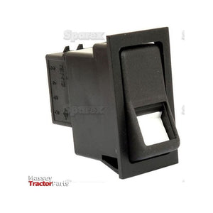 Rocker Switch - Wiper Washer, 3 Position (Off/1/(2))
 - S.23155 - Farming Parts