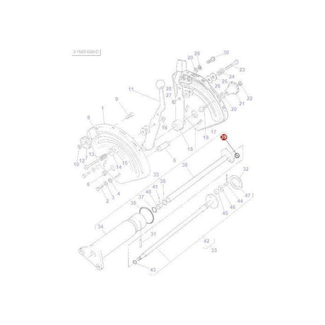 Roller - 898189M2 - Massey Tractor Parts