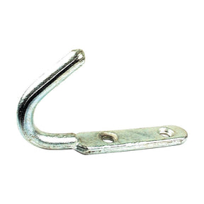 The Sparex Rope Cleat - Single Ended 140mm - S.14720 features a robust design with two mounting holes, making it ideal for heavy-duty applications.