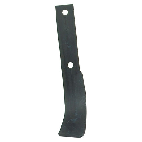 Rotavator Blade Curved LH 40x8mm Height: 265mm. Hole centres: 115mm. Hole⌀: 11.5mm. Replacement for Dowdeswell, Howard
 - S.77234 - Massey Tractor Parts